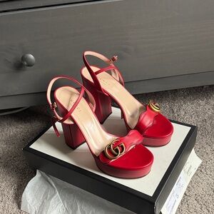 Gucci Red Heels
